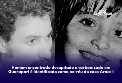 Homem encontrado decapitado e carbonizado em Guarapari é identificado como ex-réu do caso Araceli