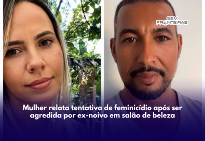 Mulher relata tentativa de feminicídio após ser agredida por ex-noivo em salão de beleza